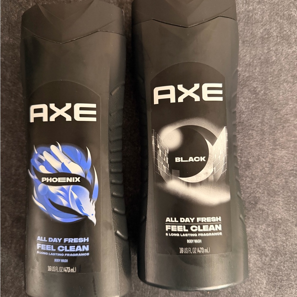 AXE Black and Phoenix Body Wash Set - Black and Blue